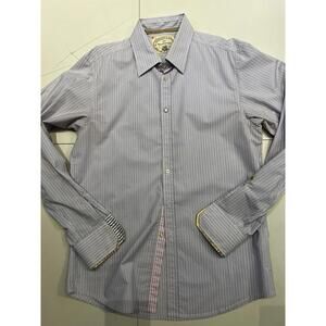 Scotch & Soda Vintage Striped Button Up Long Sleeve Shirt XL